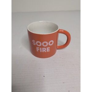 Orange Coffee Tea Mug Sooo Fire Room Essentials
